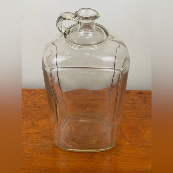 Vintage BRIGHT’S antique bottle with handle || Vintage glass bottle || antique - Picture 11 of 13